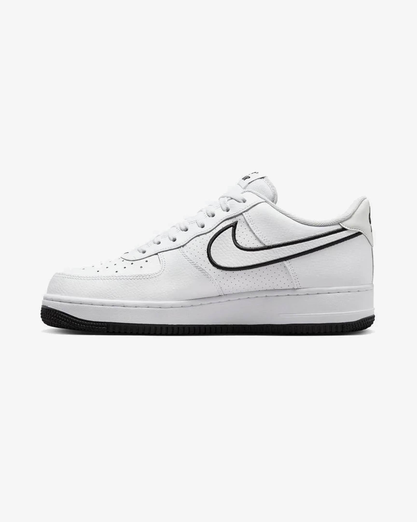 FJ4211-100-40 Nike Air Force 1 '07 Erkek Embroidered Swoosh Günlük Ayakkabı