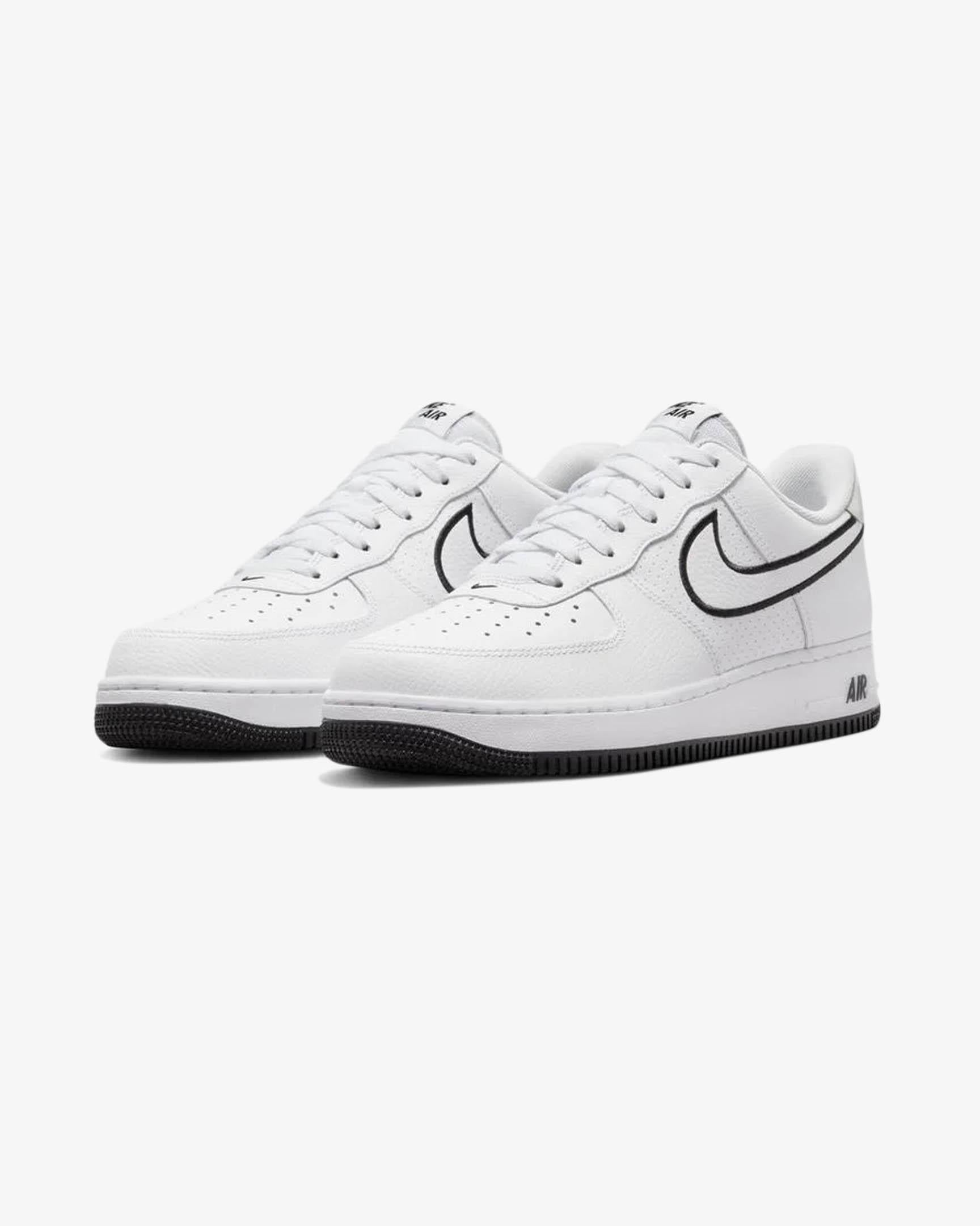 FJ4211-100-40 Nike Air Force 1 '07 Erkek Embroidered Swoosh Günlük Ayakkabı
