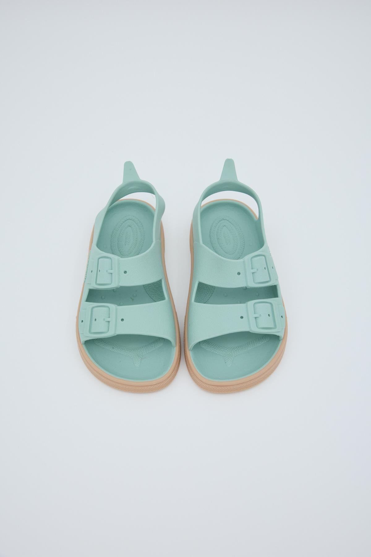 Irky.Veg-F 08B-24-25 Boatilus Irky.Veg-F PastelGreen/Beige Çocuk Sandalet