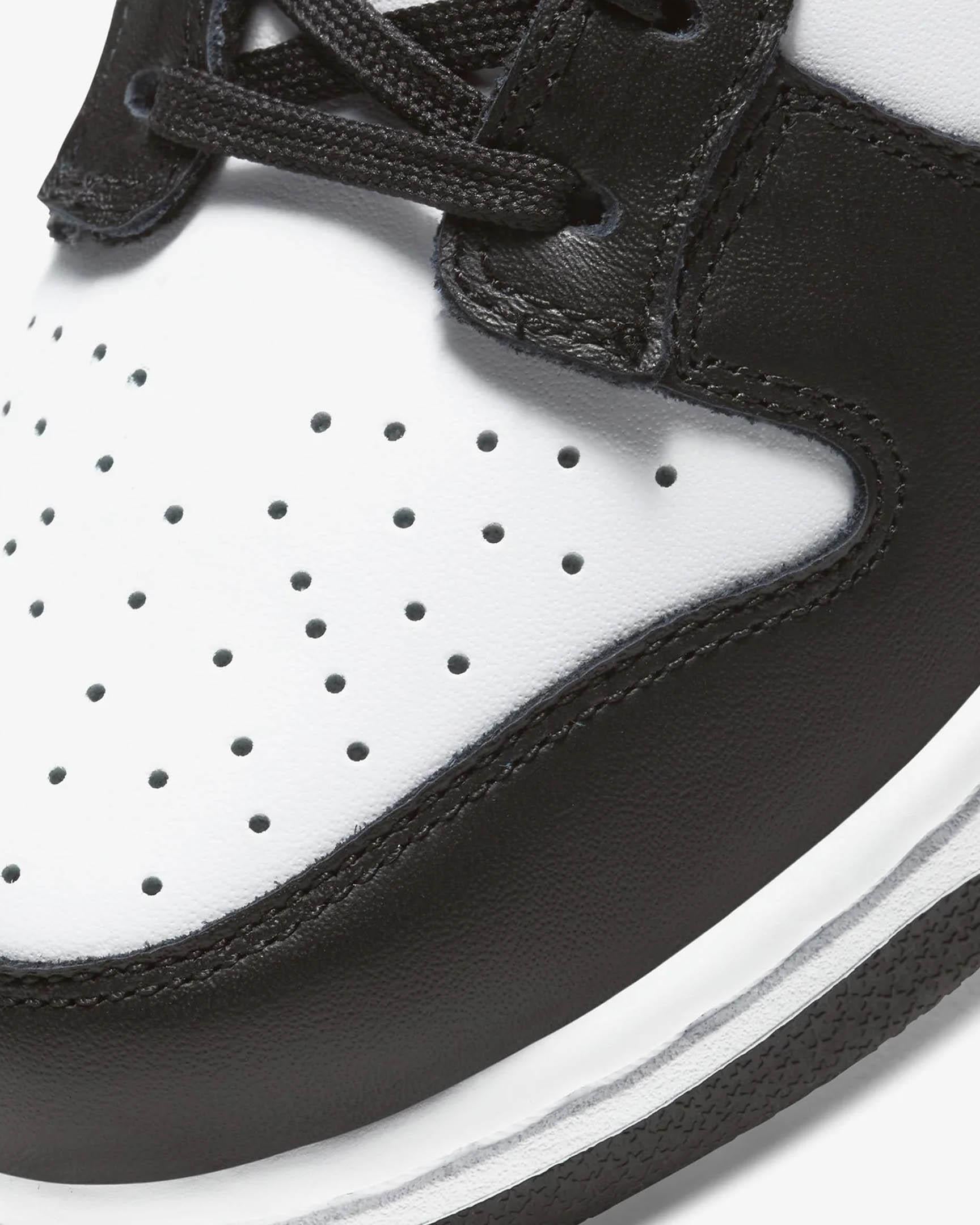 Nike DD1503-101-36 Nike Dunk Low Kadın Siyah Beyaz Günlük Ayakkabı