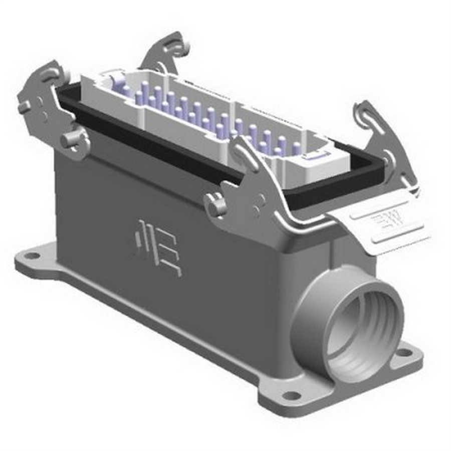 METE ENERJİ MT403047S 24x16A. ÇOKLU DUVAR FİŞİ  METAL MANDALLI