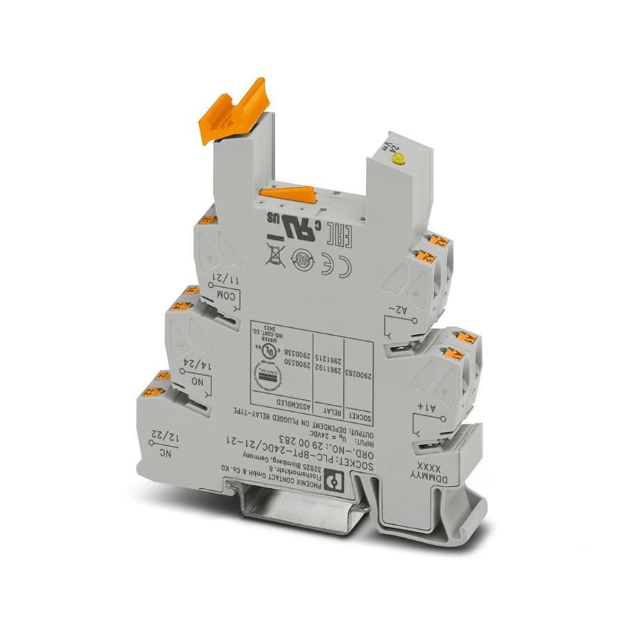 PHOENIX PH2900283 PLC-BPT-24DC/21-21 RÖLE TABANI