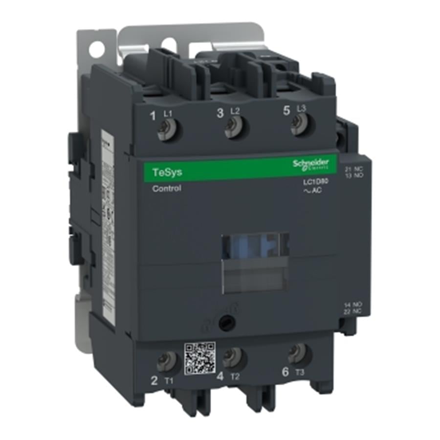 SCHNEIDER SCHLC1D80M7 TeSys Deca Kontaktör 3P 80A AC3 220VAC