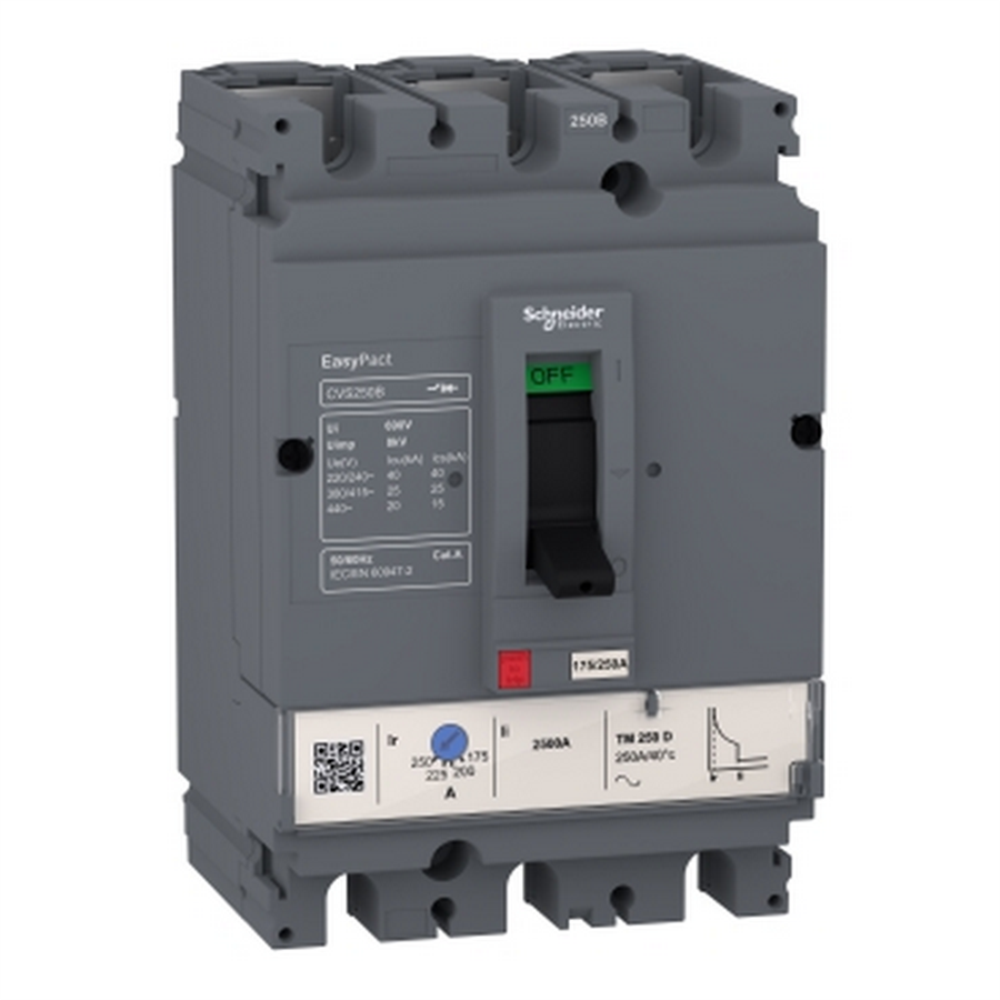SCHNEIDER SCHLV510306 CVS100B TM80D 3P3D