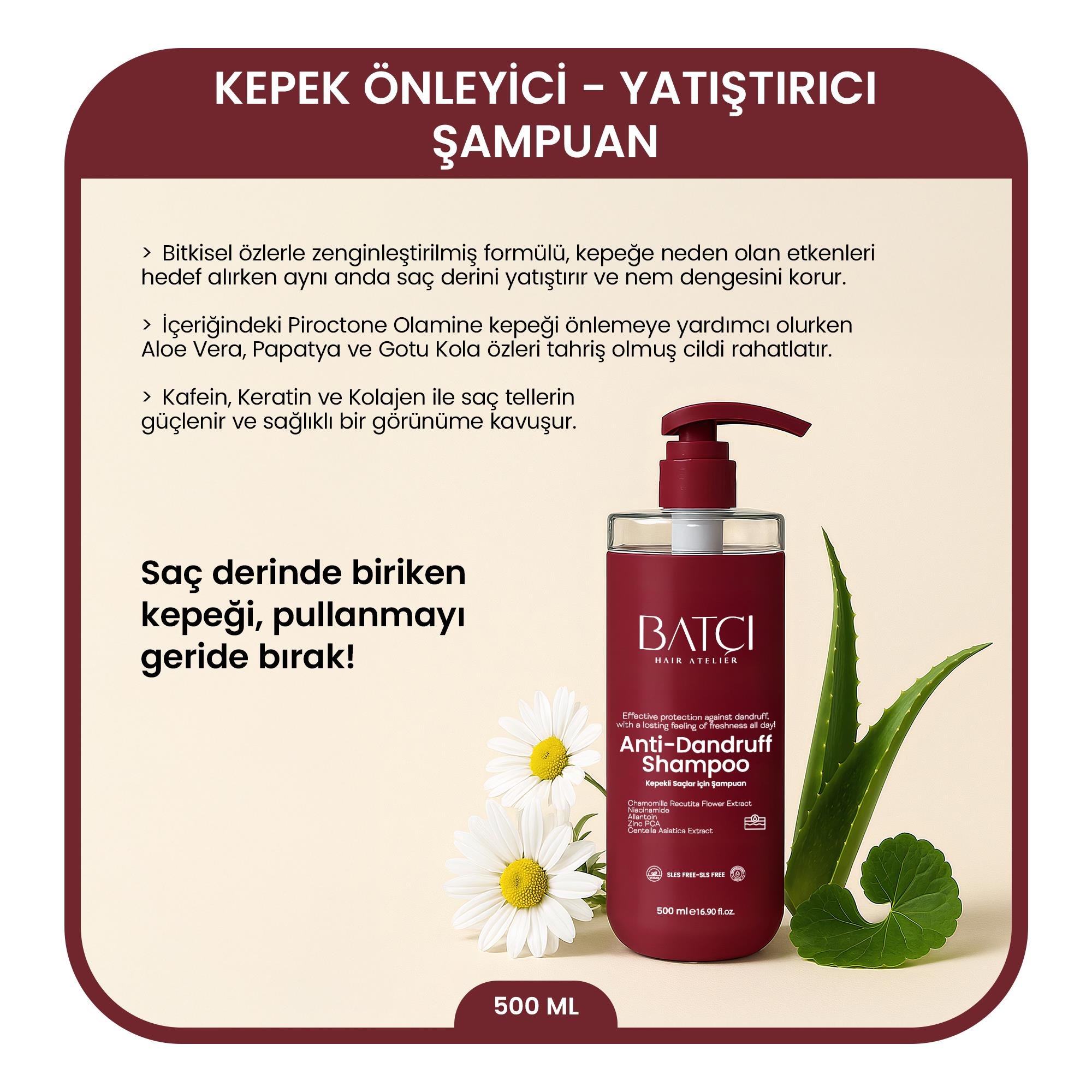 Anti Dandruff Kepek Karşıtı Şampuan 250 ML