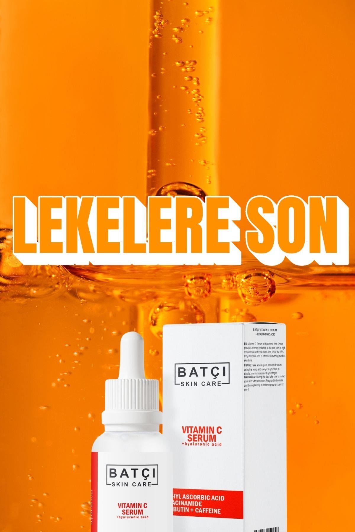 C vitamini, Arbutin, Kafein ve Niacinamide İçeren Aydınlatıcı & Canlandırıcı Serum 30 ML