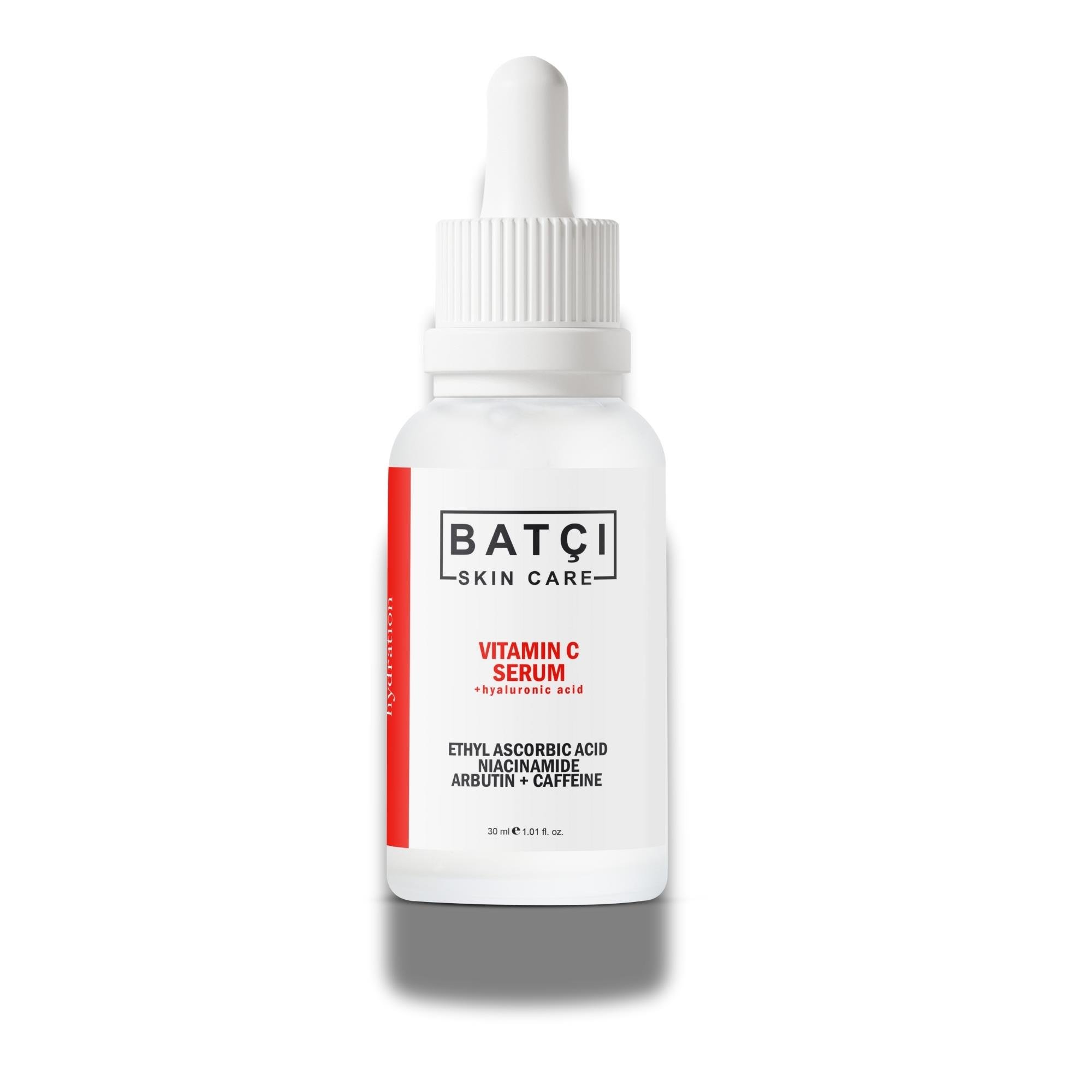 C vitamini, Arbutin, Kafein ve Niacinamide İçeren Aydınlatıcı & Canlandırıcı Serum 30 ML