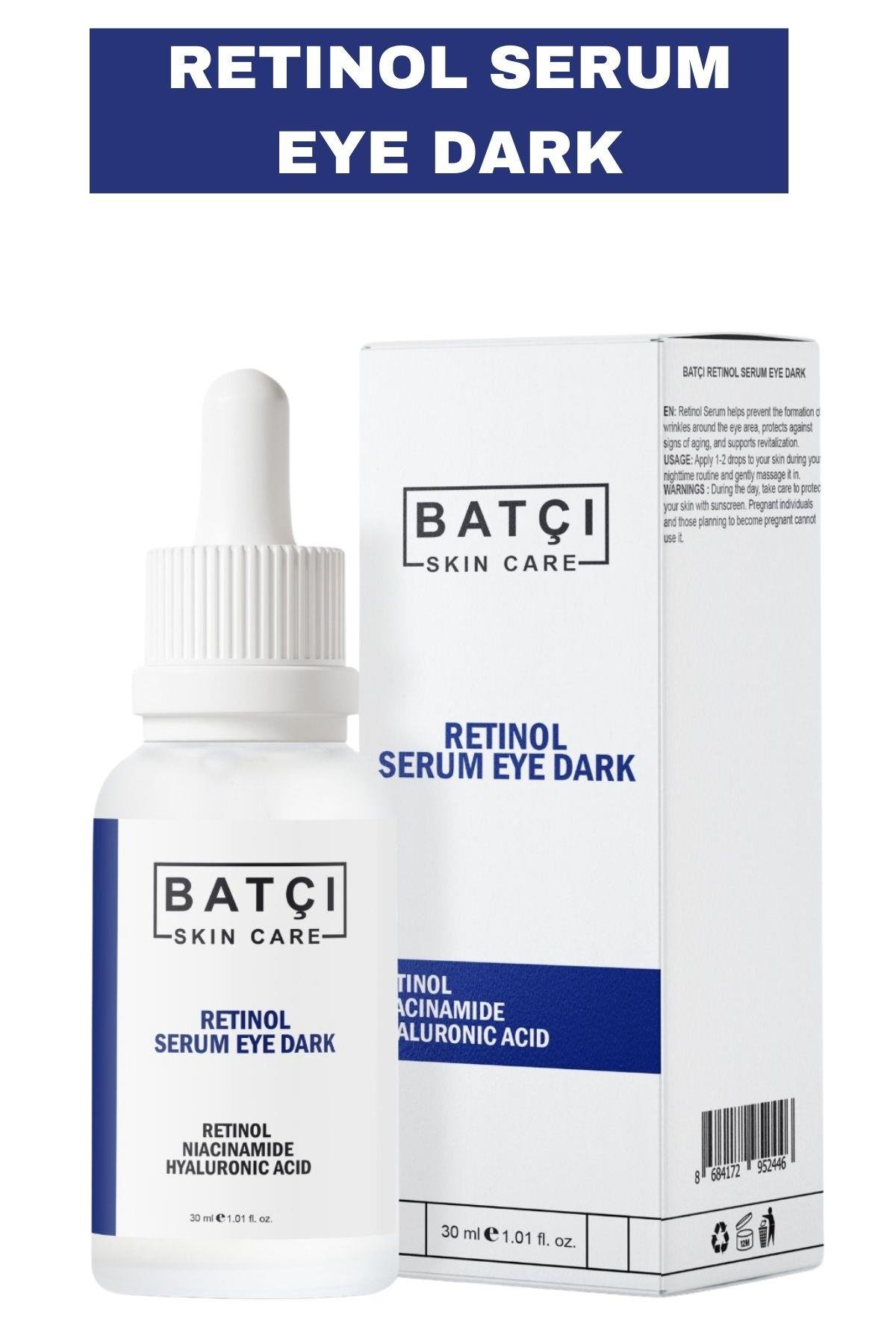 Göz Çevresi Koyu Halka Serumu: Retinol, Niasinamid ve Hyalüronik Asit 30 ML