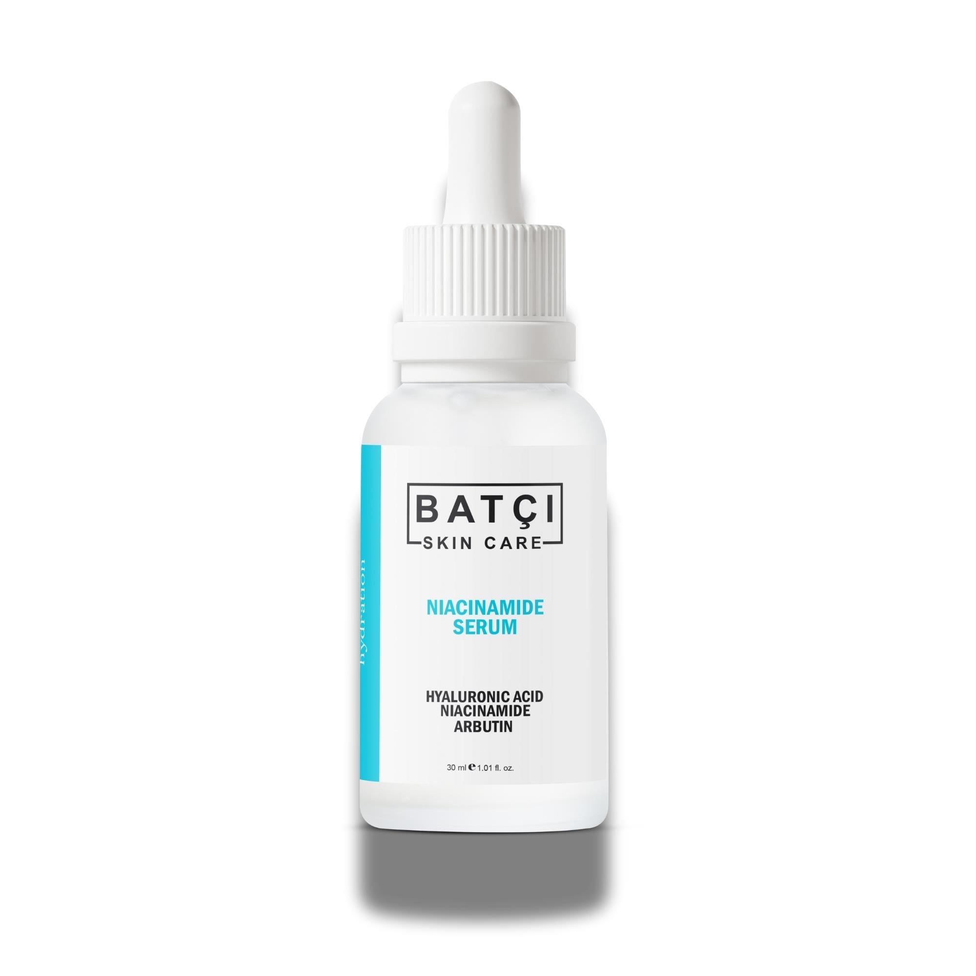 سيروم لترطيب وتفتيح بحمض الهيالورونيك والأربوتين والنياسيناميد  ٣٠ مل