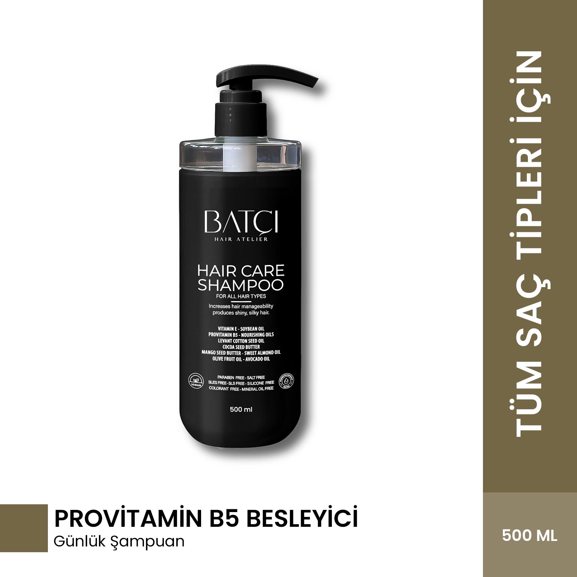 Sülfatsız Derinlemesine Besleyici Provitamin B5 Şampuan 500 ML