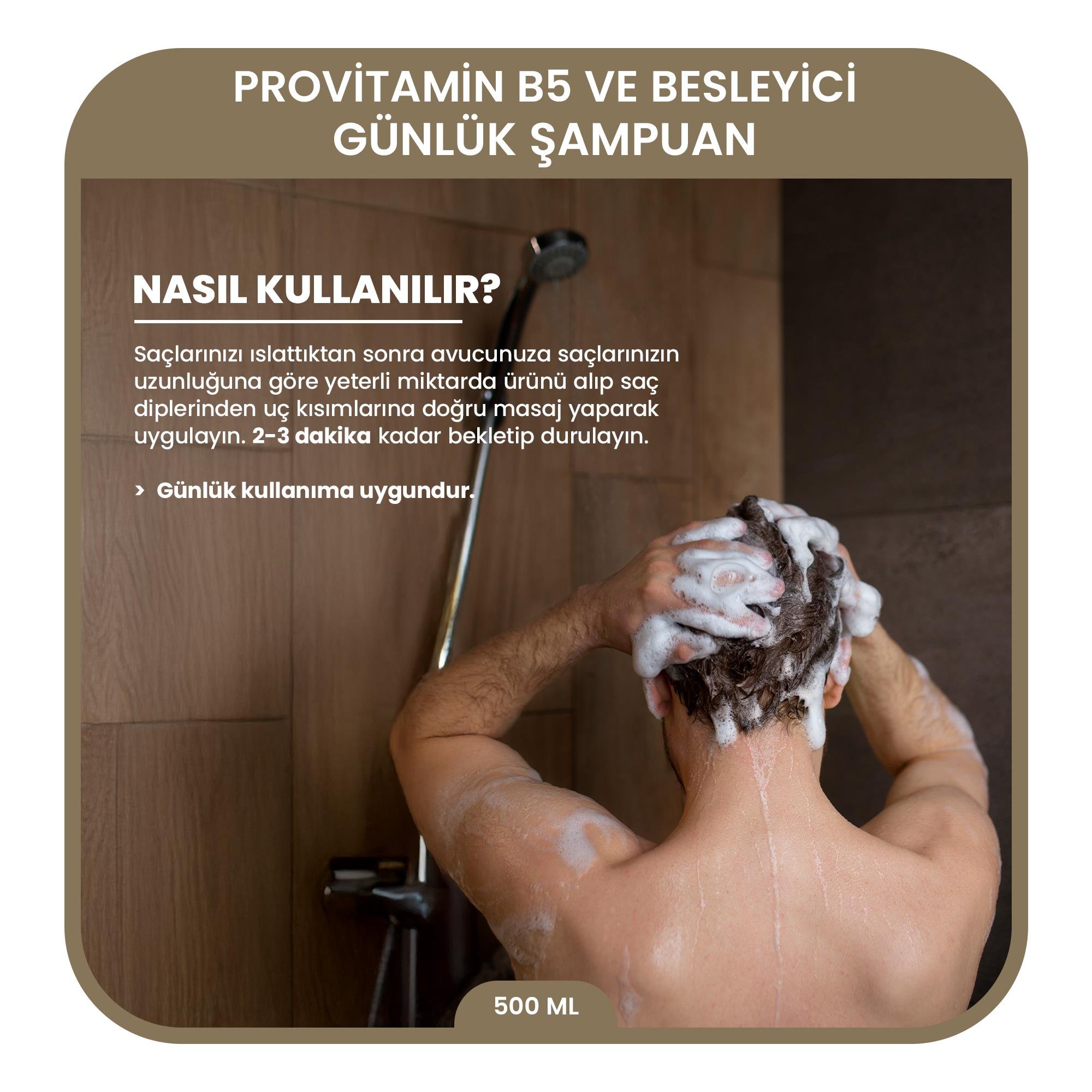 شامبو بروفيتامين ب٥ المغذي بعمق خالي من الكبريتات ٥٠٠ مل