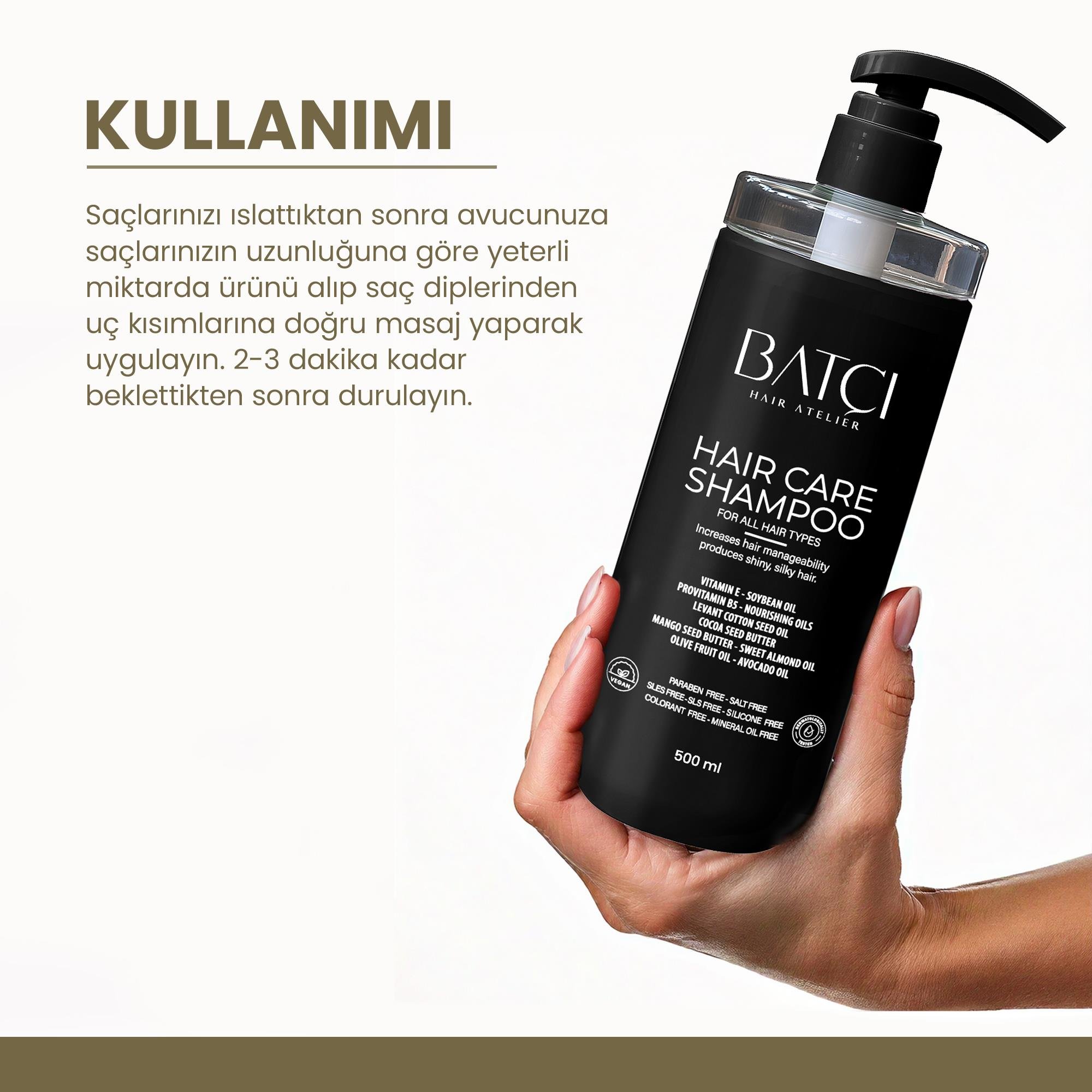 Sülfatsız Derinlemesine Besleyici Provitamin B5 Şampuan 500 ML