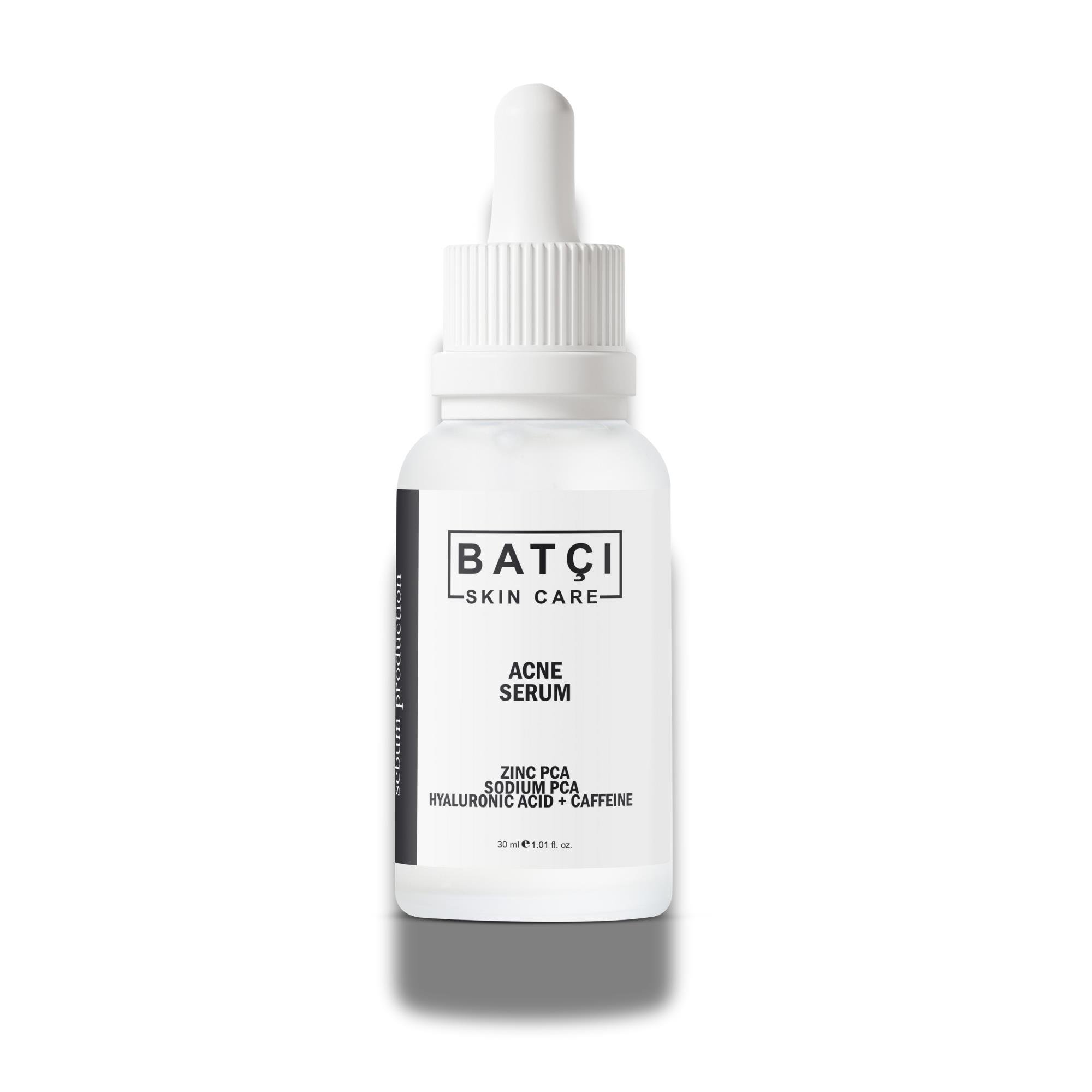 Zinc PCA & Sodium PCA Hyaluronic Acid Caffeine Serum - Akne Serumu 30 ml