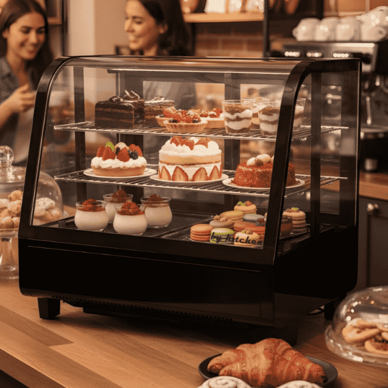 By Kitchen Setüstü Pasta Teşhir Dolabı