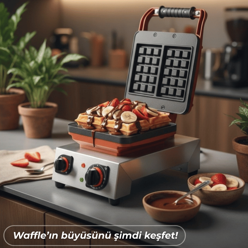 Omake Brüksel Waffle Makinesi
