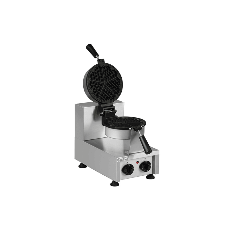 Omake Waffle Makinesi Tekli Kalp