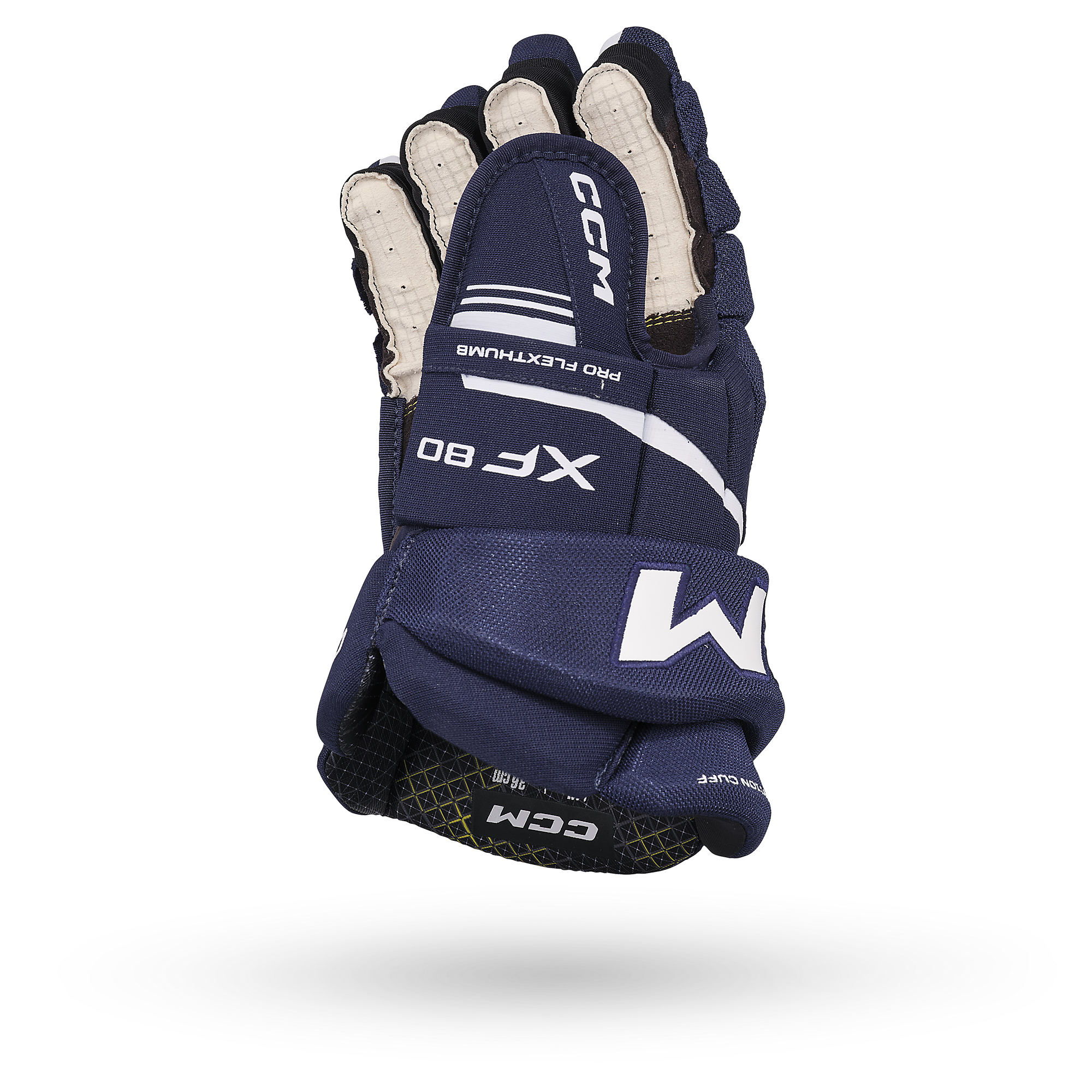 CCM HGXF80 Senior Hokey Eldiveni Lacivert