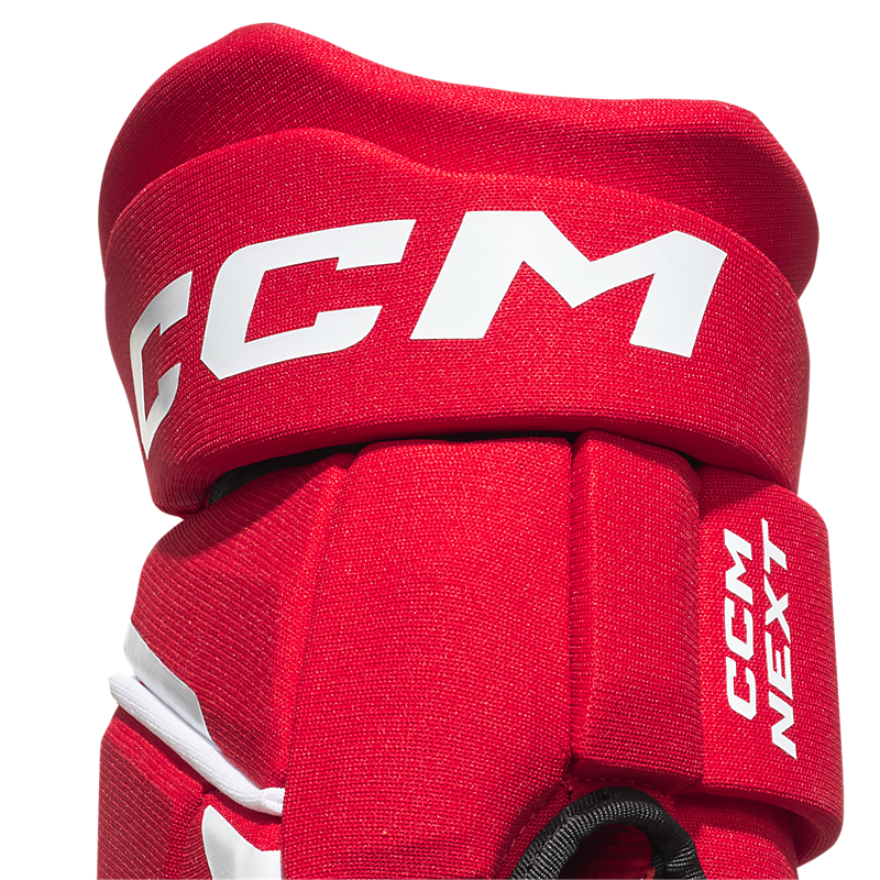 CCM Next23 Senior Hokey Eldiveni / Kırmızı