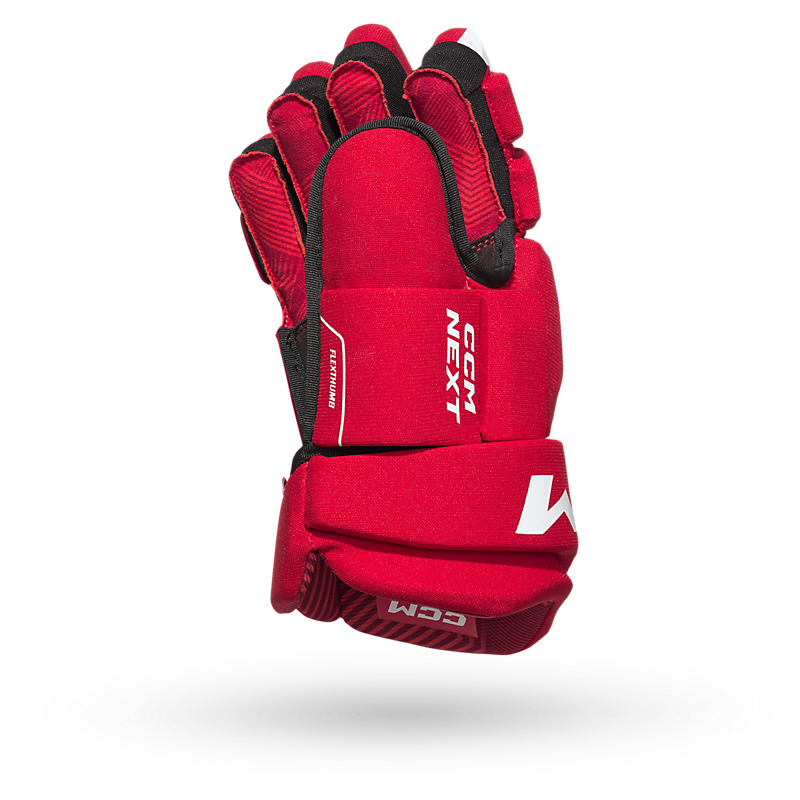 CCM Next23 Senior Hokey Eldiveni / Kırmızı