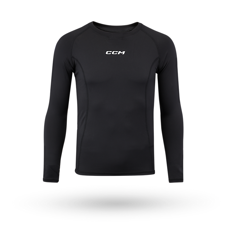 CCM Performans Kompresyonlu Junior Uzun Kollu Üst Siyah