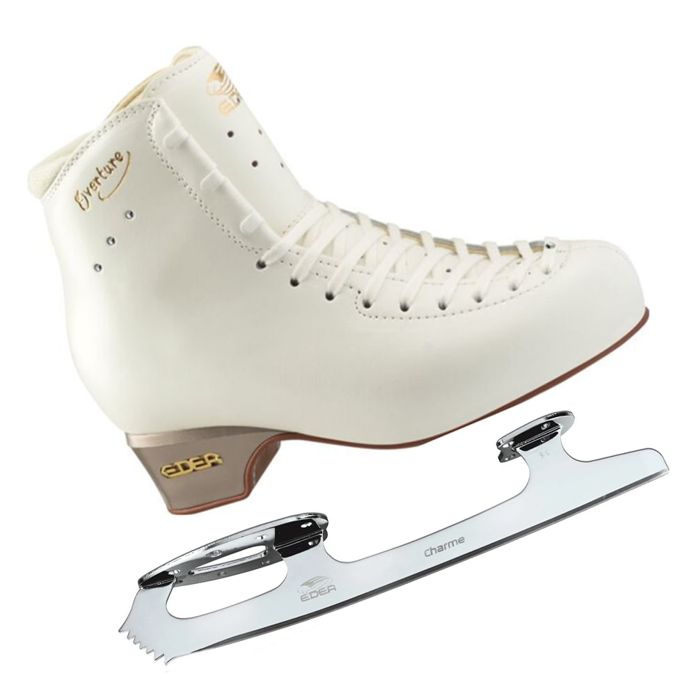 Edea Overture Ivory set CHARME Çelikli Buz Pateni  C Format