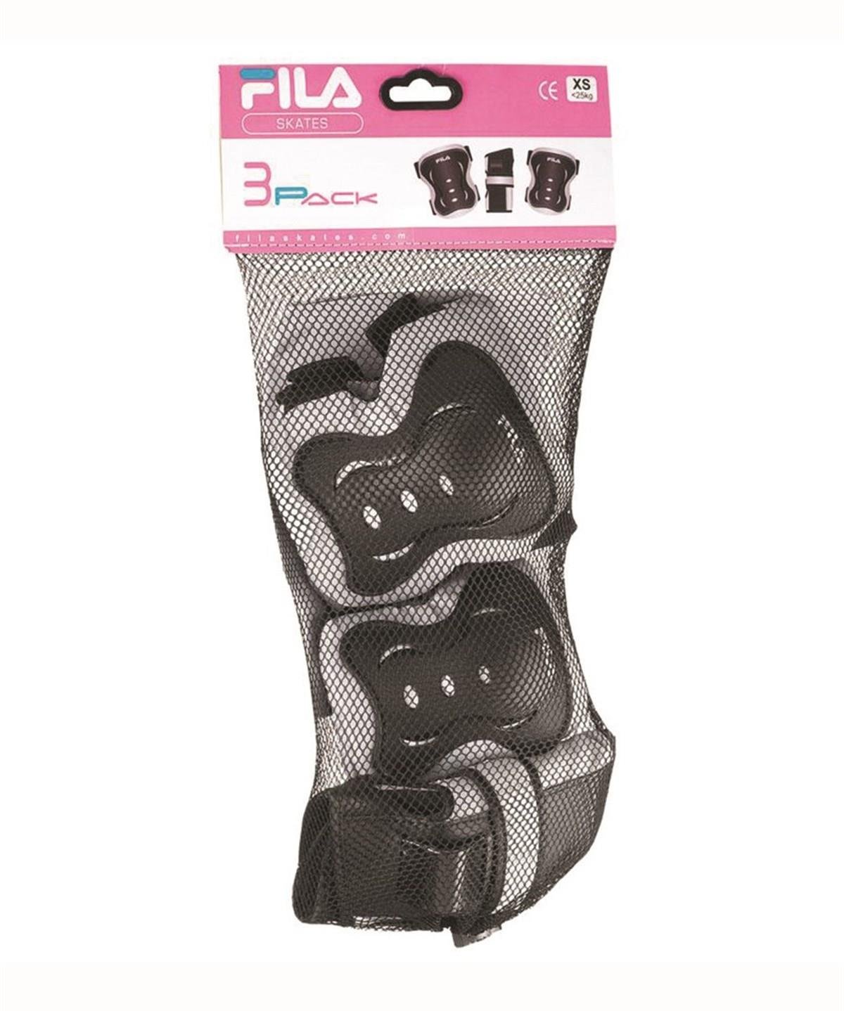 Fila 3 Pack Skate Pads XXS