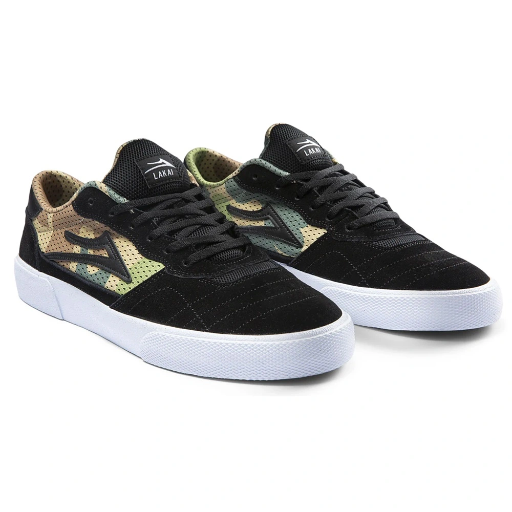 Lakai Cambridge - Black/Camo Suede