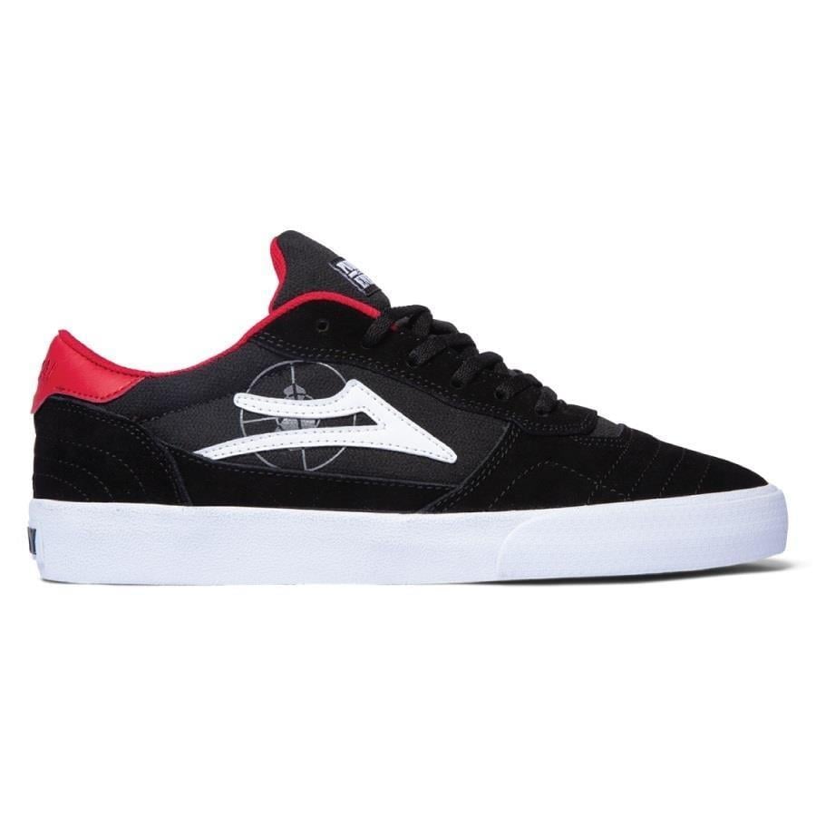 Lakai Cambridge - Public Enemy Black/Red Suede
