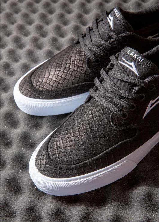 Lakai Riley 3 - Black Snake Suede