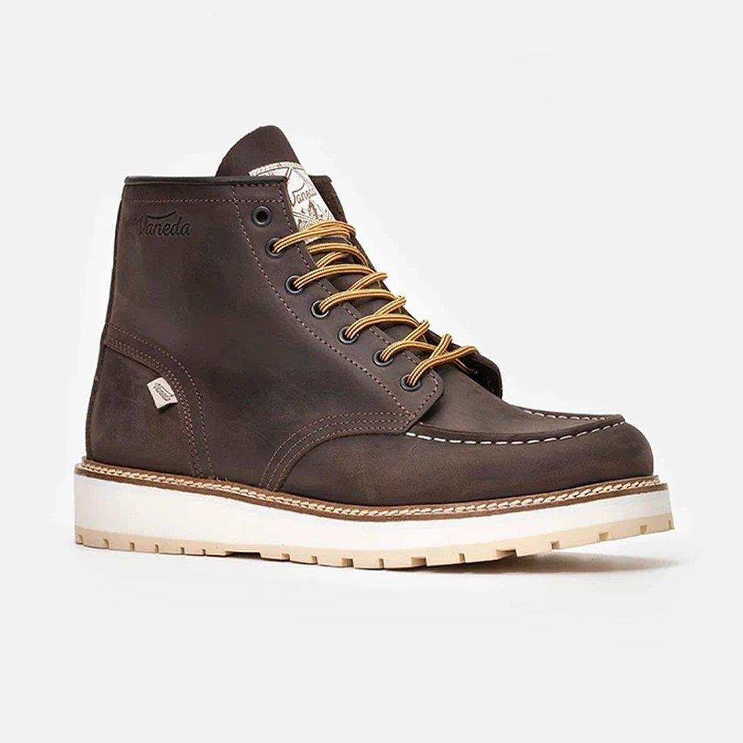 Li̇festyle 1106 V-Town Koyu Kahve Deri̇ Bot