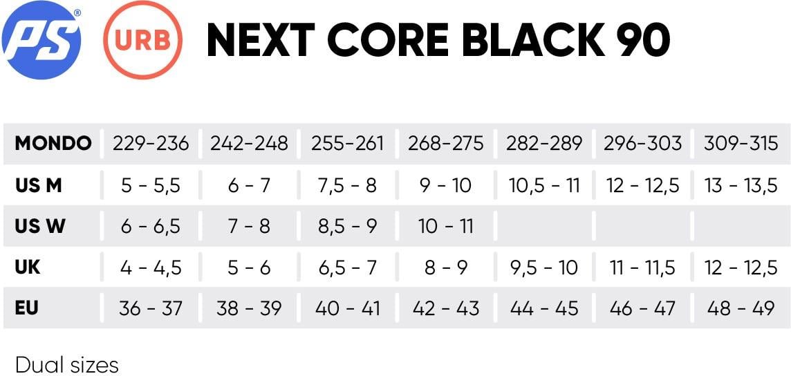 Next Core Black 90