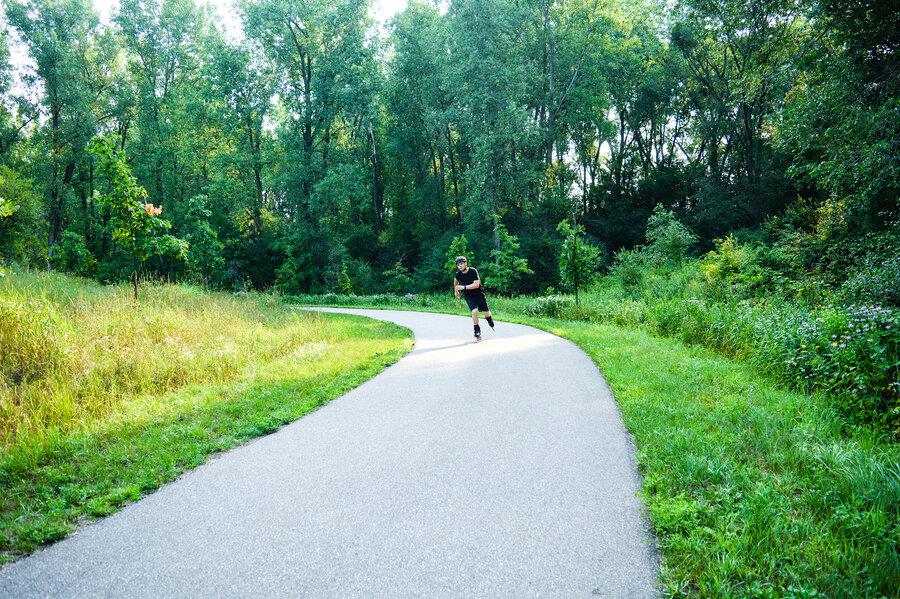 Phuzion Argon Road Black 110 Fitness Paten