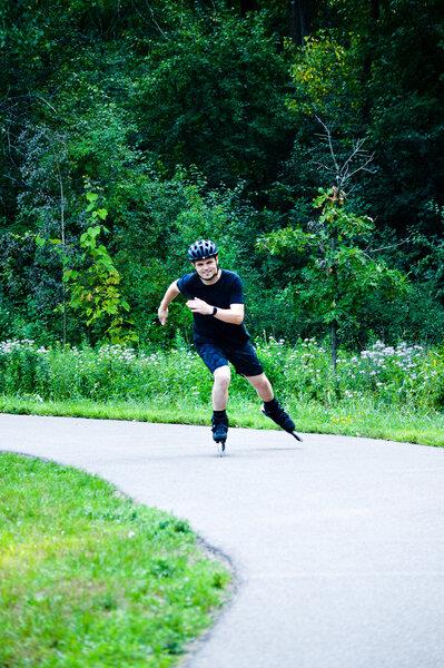 Phuzion Argon Road Black 110 Fitness Paten