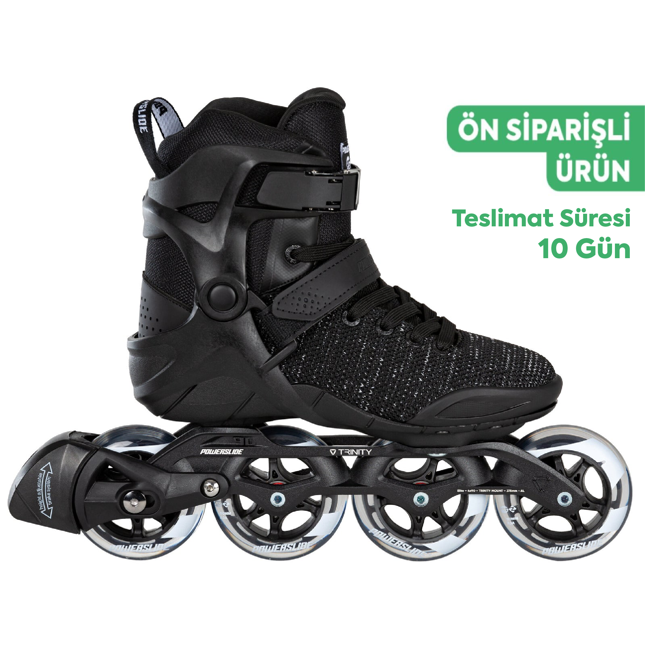 Phuzion Xenon Black 90 Fitness Paten