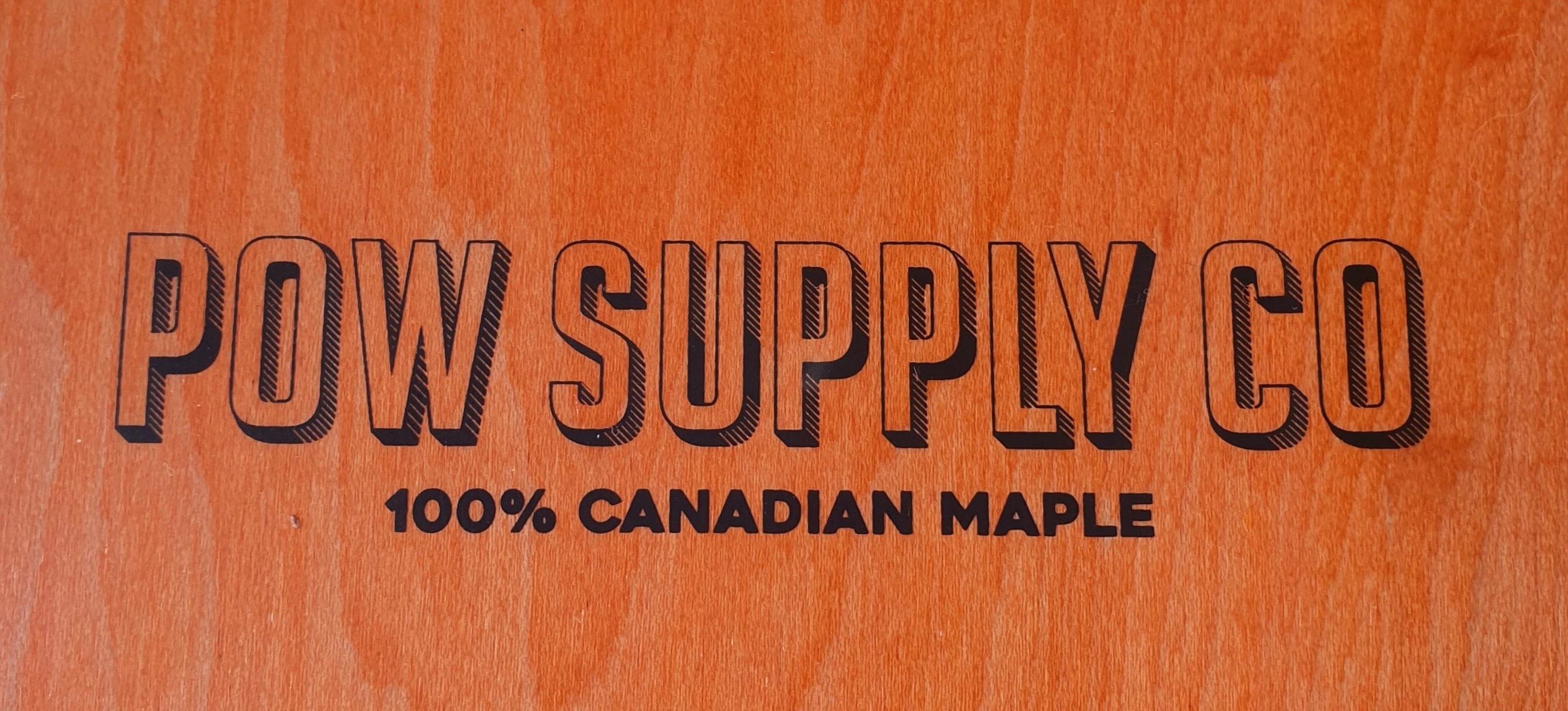 Pow Supply Co 8,25 Adem Kaykay Tahtası