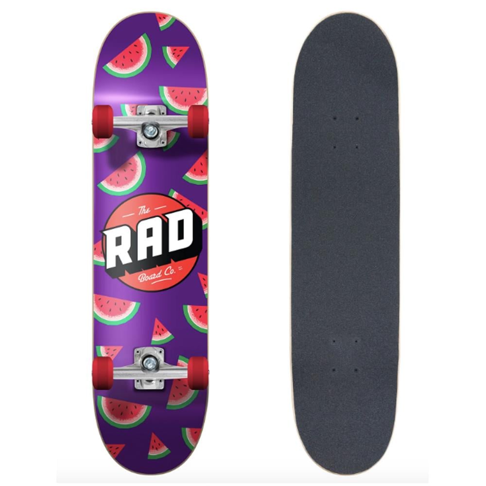 Rad 7.75 Dude Crew Watermelon Skateboard Kaykay