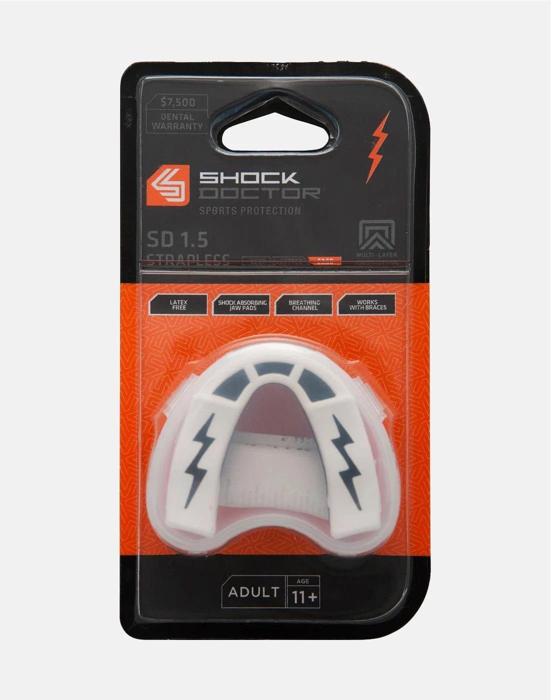 SHOCK DOCTOR SD 1.5 STRAPLESS ADULT 11+ HOKEY DİŞLİK