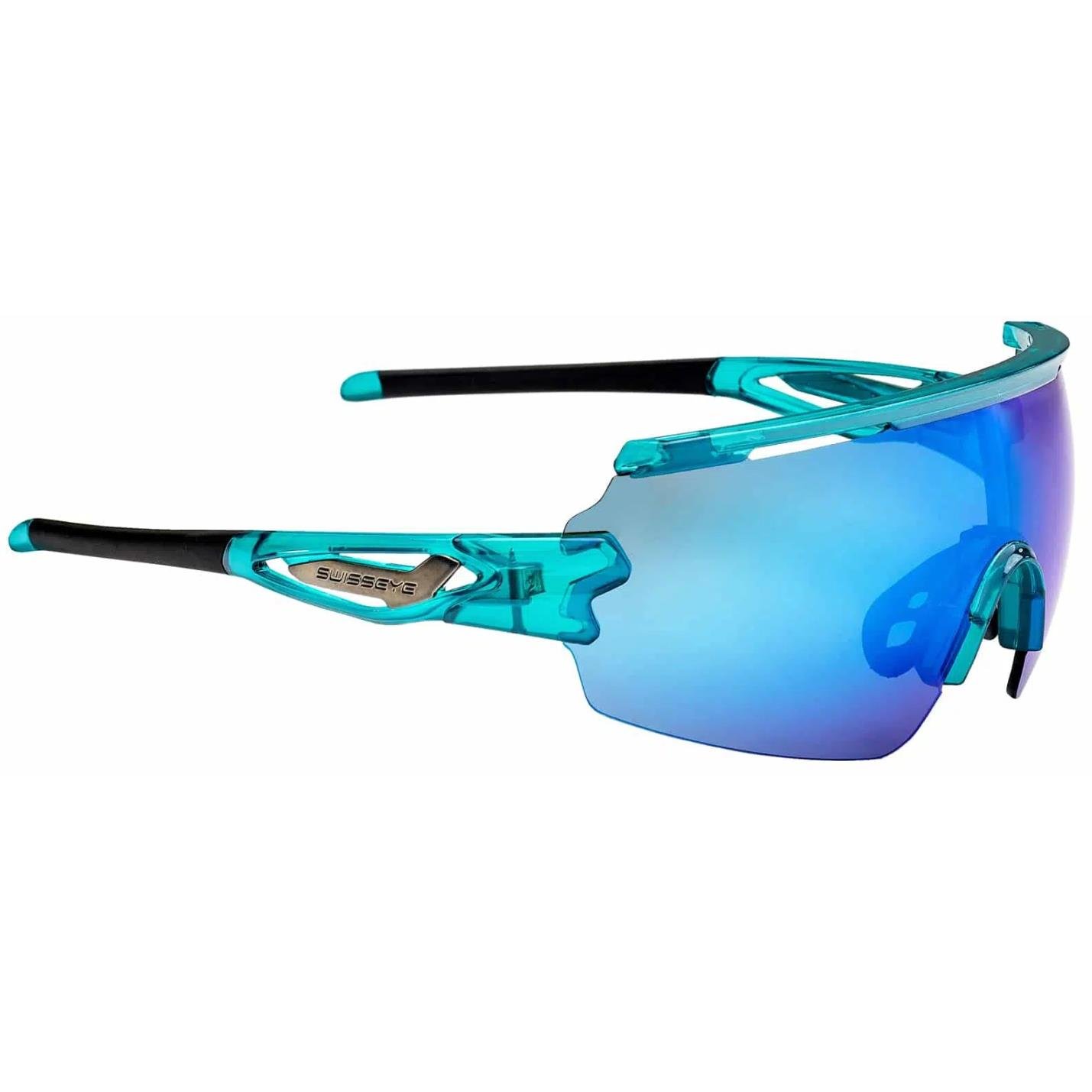 Swiss Eye Signal Shiny Laser Crystal Blue/Black - Smoke Blue Revo
