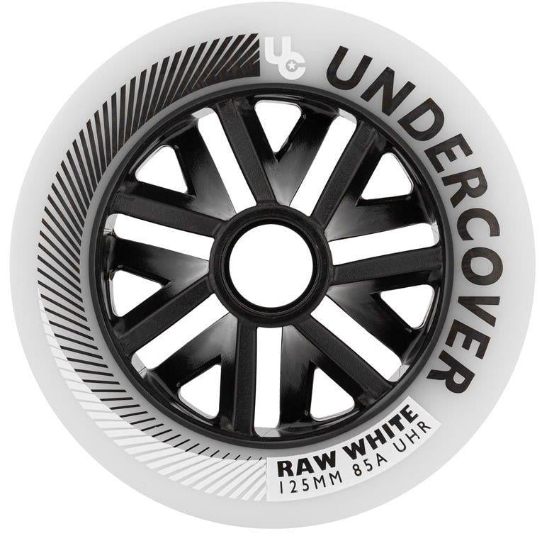 UNDERCOVER RAW WHITE 125MM/85A 6'LI URBAN PATEN TEKERLEĞİ