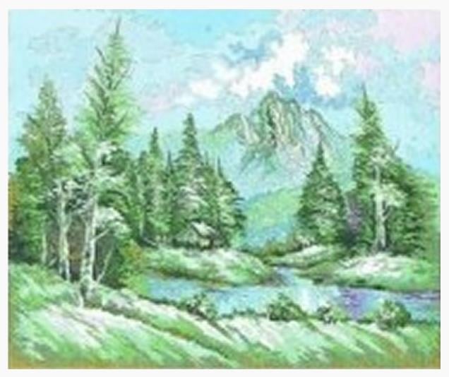 COLLECTION D'ART BASKILI GOBLEN 11469 50x60 cm