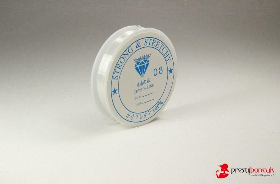 Lastikli Misina 0.8 mm