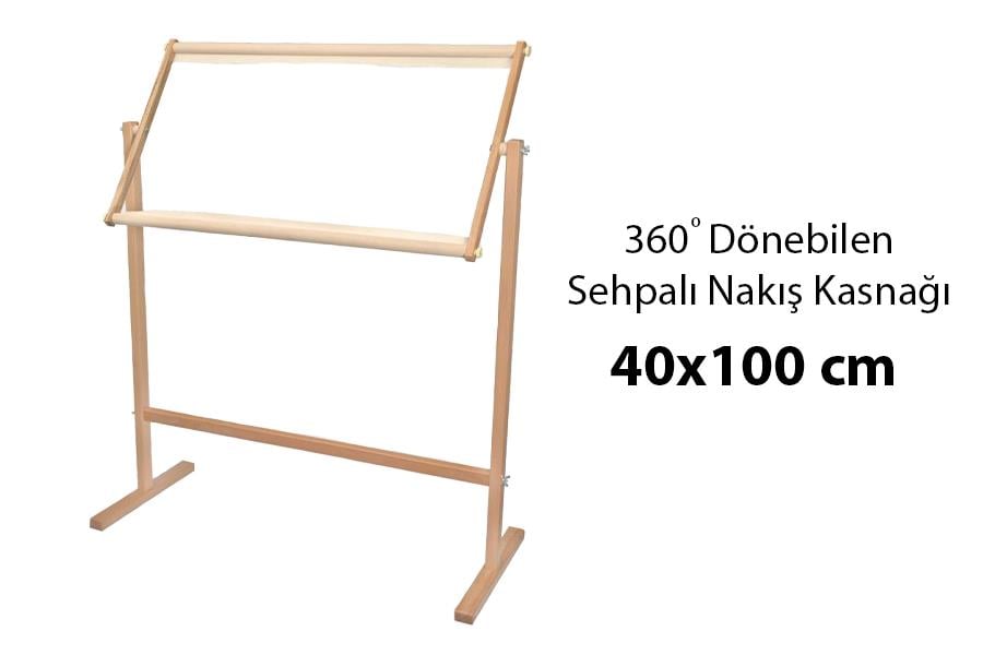 Şirin Kasnak Sehpalı Goblen Nakış Kasnağı 360-100