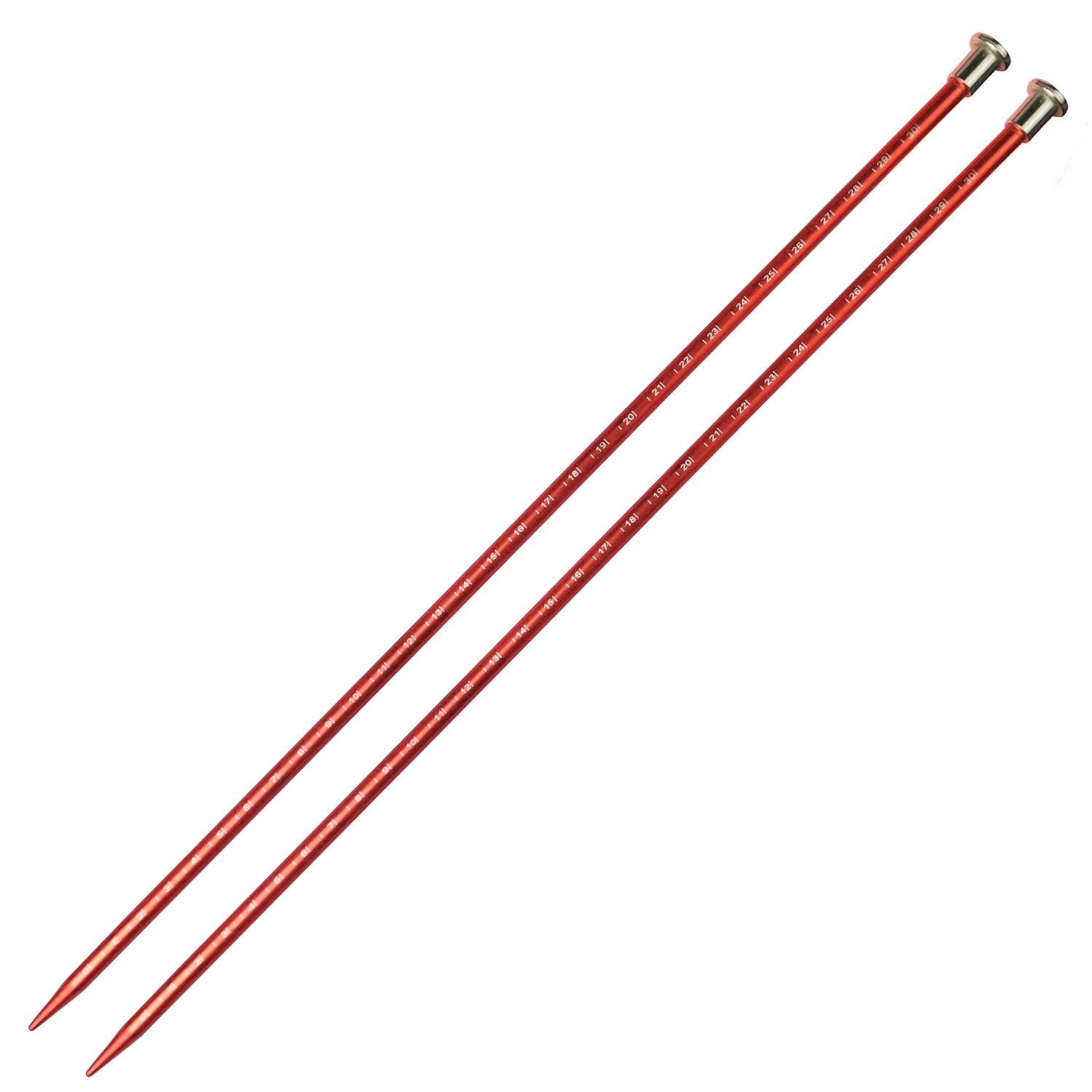 Yabalı 35 CM Cetvelli Örgü Şişi 6 MM