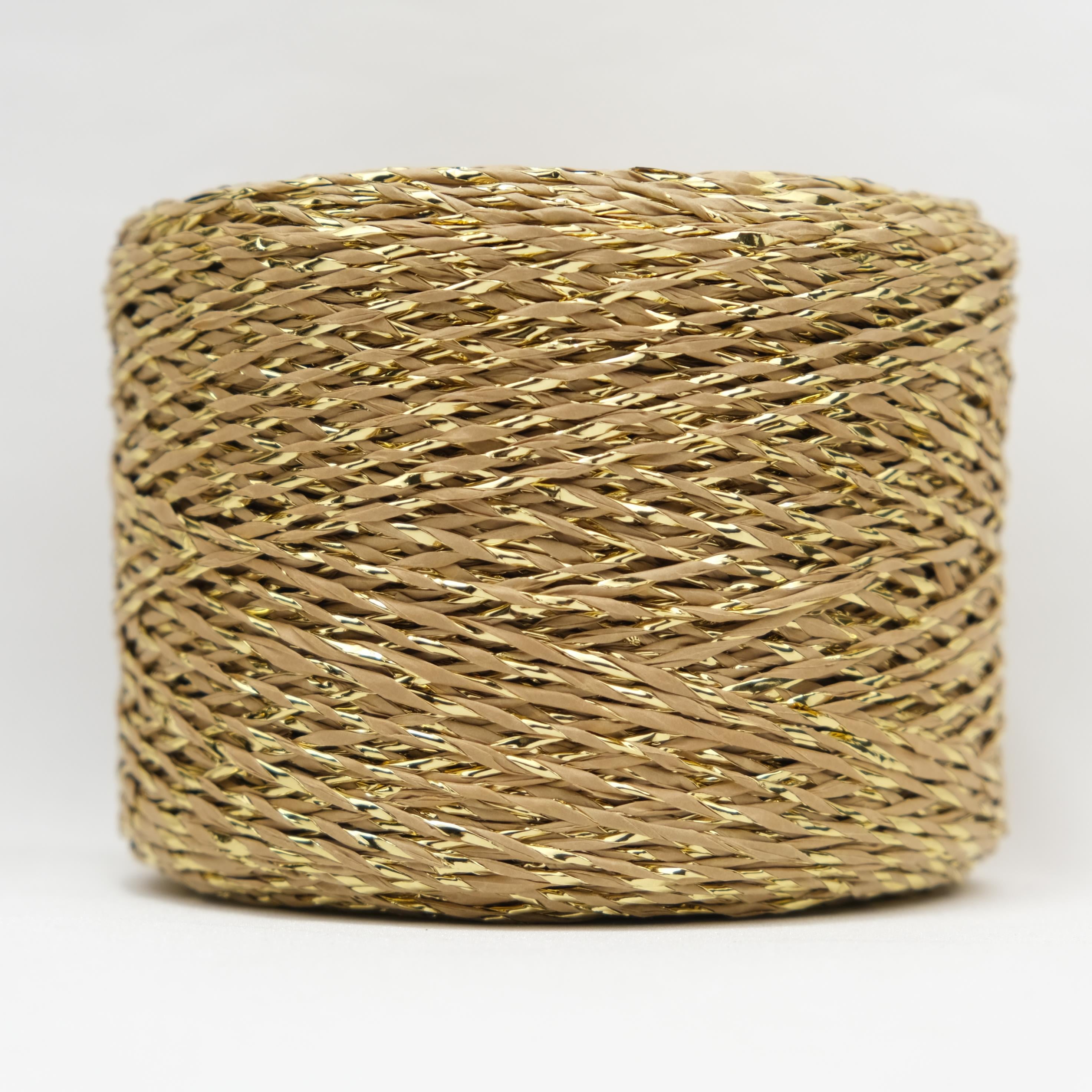 250 Gram Naturel Simli Kağıt İp No: 403