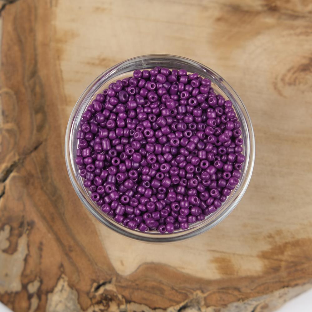 ABC Kum Boncuk Mürdüm 3 mm 500 Gram 8/0 - 666