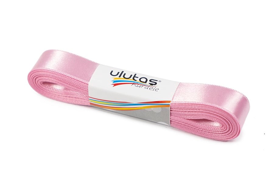 Açık Pembe Saten Kurdele 02
