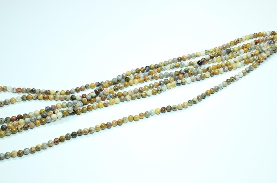 Akik Taşı Doğal Taş Dizisi 6 mm