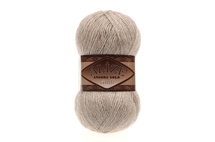 Alize Angora Gold Simli Bej Melanj-152