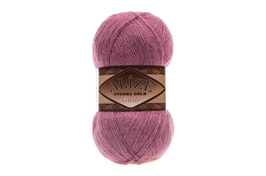 Alize Angora Gold Simli Gül Kurusu-28