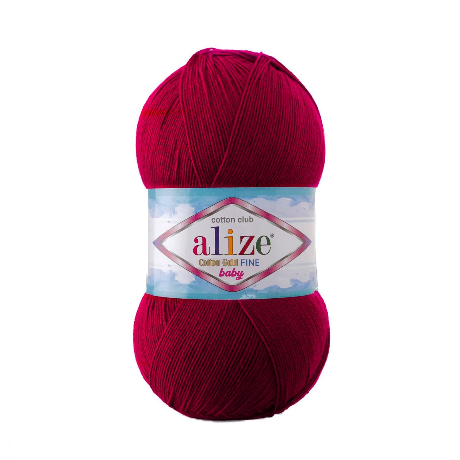 Alize Cotton Fine Baby Vişne 390 